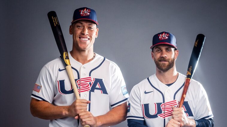 aaron-judge-headlines-team-usa’s-loaded-world-baseball-classic-roster