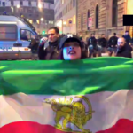 trump-supporting-iranian-diaspora-face-off-with-italian-leftists-protesting-the-strikes-in-front-of-the-us-embassy-in-milan