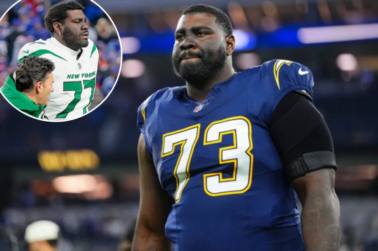 chargers-cut-jets-bust-mekhi-becton-ahead-of-nfl-free-agency