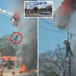 terrifying-video-shows-louisiana-utility-worker-dangling-from-fiery-bucket-truck-before-falling