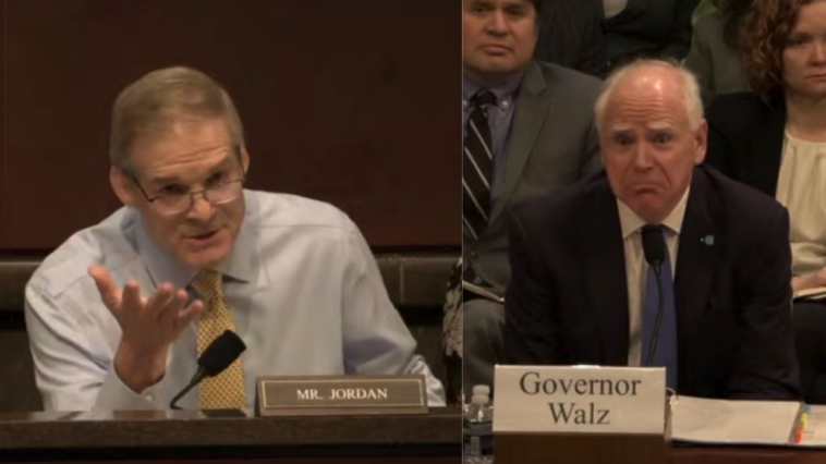 watch:-“why-didn’t-you-tell-the-truth?”-–-rep.-jim-jordan-tears-into-tim-walz-for-lying-and-allowing-somalis-to-commit-fraud-for-their-votes