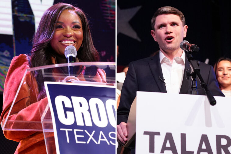 rep.-jasmine-crockett-endorses-opponent-james-talarico-—-but-won’t-‘make-plans’-to-campaign-for-fellow-dem