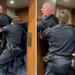 gop-sen.-tim-sheehy-helps-capitol-police-remove-protester-—-who-allegedly-injured-3-officers-and-appeared-to-break-his-own-arm-—-in-wild-scene