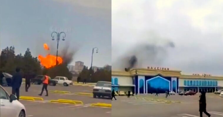 indiscriminate-iranian-drone-attacks-now-targeted-azerbaijan-airport,-leaving-four-wounded-–-caucasus-nation-vows-to-retaliate-(videos)