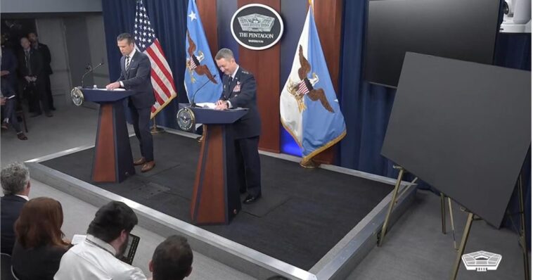 watch-live:-pete-hegseth-and-general-dan-caine-hold-press-conference-on-day-6-of-operation-epic-fury-in-iran-–-4:30-pm-et