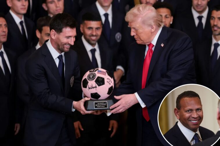 alex-rodriguez-joins-trump’s-white-house-fete-for-lionel-messi,-inter-miami