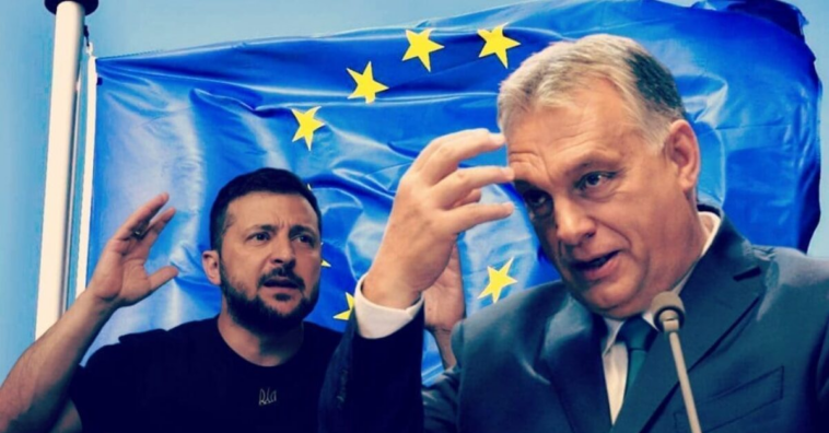 watch:-zelensky-casually-threatens-to-unleash-ukrainian-military-on-hungary’s-viktor-orban-for-blocking-e90-billion-eu-aid