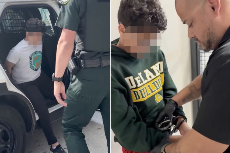 florida-sheriff-parades-two-pint-sized-perps,-10-and-11,-in-front-of-camera-after-they-allegedly-threatened-to-shoot-classmates