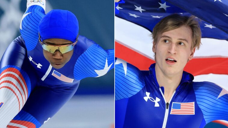 american-speedskaters-erin-jackson,-jordan-stolz-reflect-on-winter-olympics,-patriotism