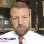 shocking-video-resurfaces:-trump’s-new-dhs-pick-markwayne-mullin-praised-and-hugged-the-cop-who-murdered-unarmed-air-force-vet-ashli-babbitt-–-called-him-a-hero!