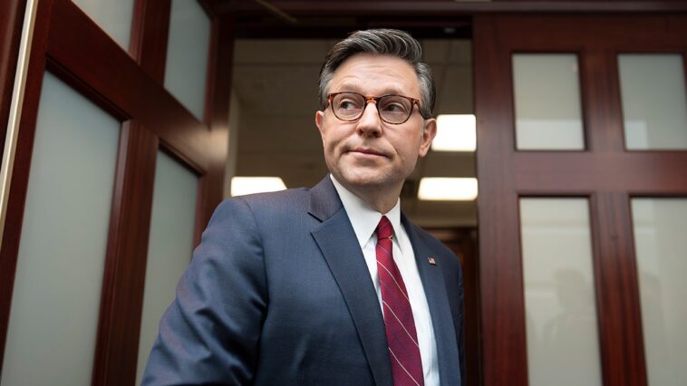 mike-johnson-slams-democrats-for-putting-illegal-aliens-over-americans-as-dhs-shutdown-continues