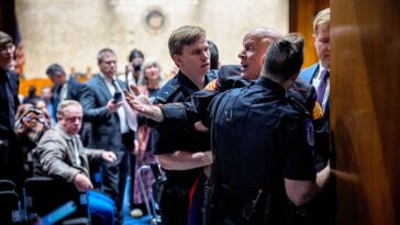 marine-veteran-vows-to-stay-in-north-carolina’s-us-senate-race-after-violent-capitol-arrest