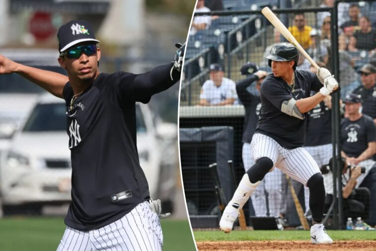 yankees’-oswaldo-cabrera-makes-return-to-field-for-first-time-10-months-after-gruesome-injury