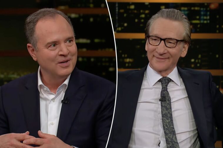 bill-maher-sets-humiliating-trap-for-california-sen.-adam-schiff-over-trump’s-iran-attacks