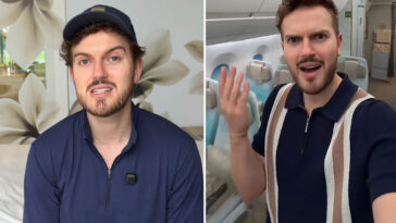 snobby-dan?-influencer-claiming-to-be-stranded-by-iran-war-blows-off-economy-seats