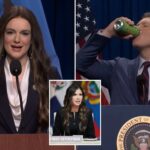 ‘snl’-roasts-kristi-noem-for-being-‘reassigned-under-the-bus’-after-trump-booted-her-from-dhs-top-job