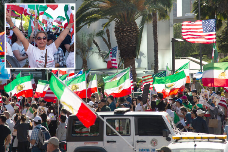 iranian-americans-celebrate-in-streets-of-la-—blasting-dems-for-‘war’-remarks:-‘it’s-a-rescue-mission’