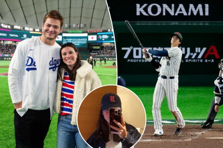 drake-maye-sports-dodgers-jersey-at-wbc-in-tokyo-with-wife-ann-michael