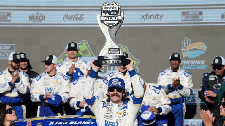 ryan-blaney-ends-tyler-reddick’s-streak,-seals-penske-sweep