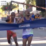 american-comeback!-nathan-martin-chases-down-kenyan-runner-in-final-meters-to-win-los-angeles-marathon-by-0.01-seconds-in-closest-finish-in-race-history