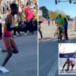 la-marathon-leader-took-wrong-turn-near-finish-line-—-before-he-was-dramatically-overtaken:-video