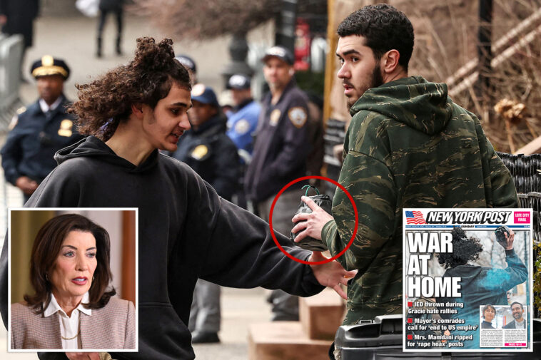 hochul-blames-‘both’-anti-muslim-protest-and-isis-inspired-bomb-throwers-after-gracie-mansion-attack