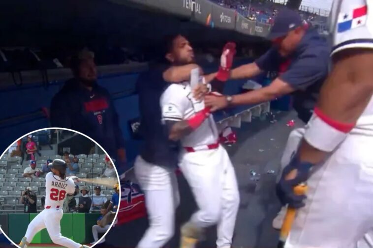 tempers-flare-between-panama-infielder-jonathan-arauz,-manager-in-wild-wbc-moment