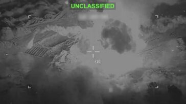 us-centcom-releases-footage-and-images-of-strikes-in-iran-as-hegseth-forecasts-“most-intense-day-of-strikes-inside-iran”-with-lowest-iranian-missile-capabilities-to-date-(video)