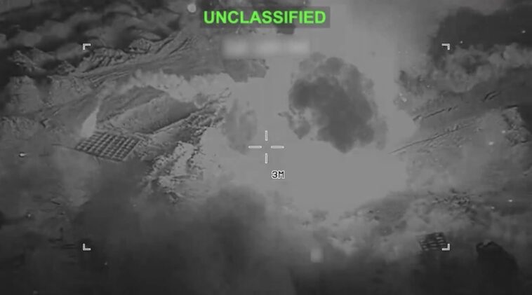 us-centcom-releases-footage-and-images-of-strikes-in-iran-as-hegseth-forecasts-“most-intense-day-of-strikes-inside-iran”-with-lowest-iranian-missile-capabilities-to-date-(video)