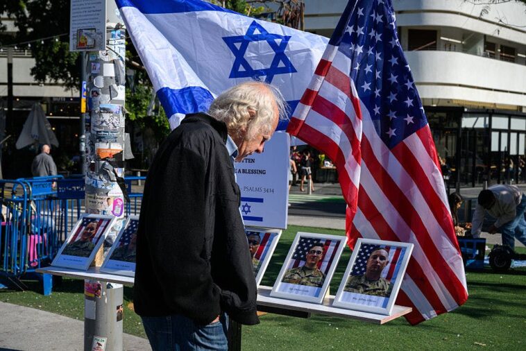 israelis-set-up-memorial-for-fallen-american-troops-in-tel-aviv