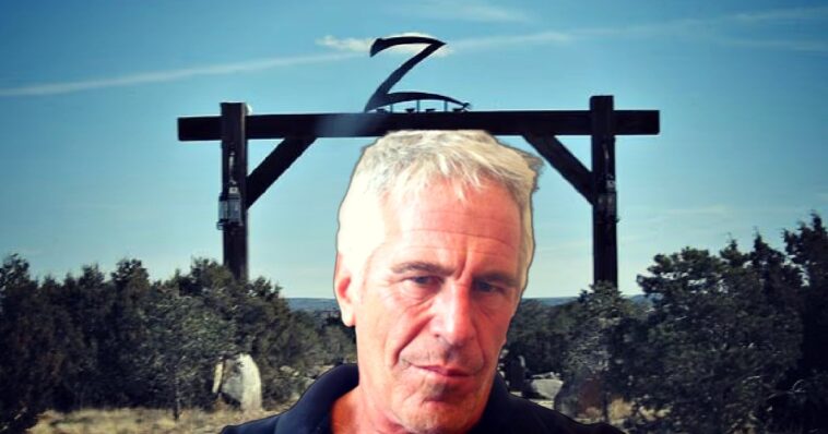 new-mexico-police-move-in-force-to-search-epstein’s-‘zorro-ranch’,-looking-for-the-remains-of-two-girls-allegedly-strangled-and-buried-on-the-property