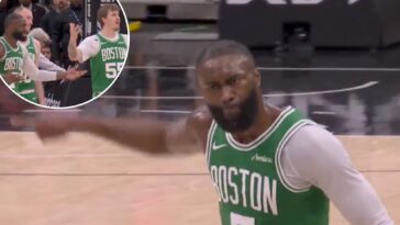 jaylen-brown-gets-ejected-in-wild-scene—-and-immediately-blasts-refs-on-x:-‘s–t-i-be-talking-about’