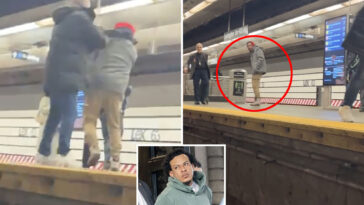 jarring-video-shows-victim’s-pov-after-migrant-suspect-shoved-2-onto-subway-tracks-—-leaving-83-year-old-fighting-for-his-life