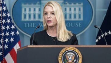 ag-pam-bondi-reportedly-vacates-dc.-home-—-moves-into-fortified-military-base-amid-cartel-threats-linked-to-maduro-capture-and-epstein-files-controversy
