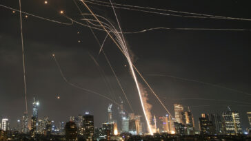 hezbollah-terrorists-launch-100-rockets-at-israel-—-overwhelming-the-iron-dome
