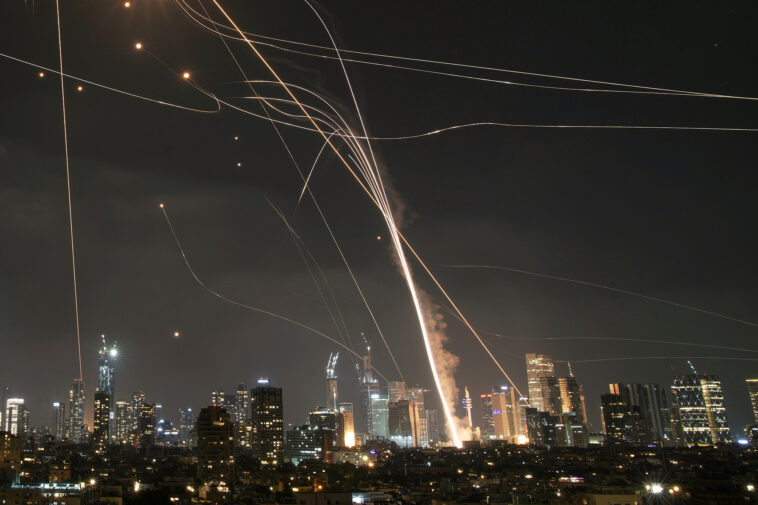 hezbollah-terrorists-launch-100-rockets-at-israel-—-overwhelming-the-iron-dome