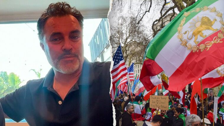 iranian-american-couple-from-california-speaks-out-against-anti-war-protests:-‘it-is-a-rescue-mission’