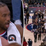 kawhi-leonard-has-hilarious-reaction-to-postgame-brawl:-‘hey,-a-fight’