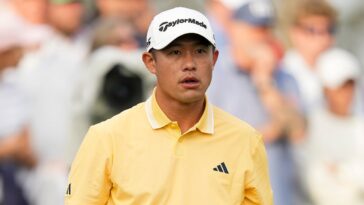 collin-morikawa-sustains-injury-on-practice-swing,-withdraws-from-the-players-championship-after-1-hole