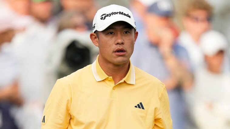 collin-morikawa-sustains-injury-on-practice-swing,-withdraws-from-the-players-championship-after-1-hole
