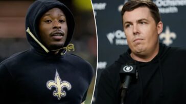 saints-coach-kellen-moore-does-nothing-to-quell-alvin-kamara-retirement-rumors