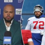 giants’-jermaine-eluemunor-dressed-for-success-at-career-contract-signing