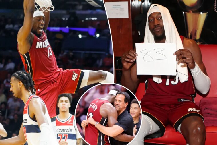 erik-spoelstra-hits-back-at-bam-adebayo-83-point-game-critics:-‘i-apologize-to-absolutely-no-one’