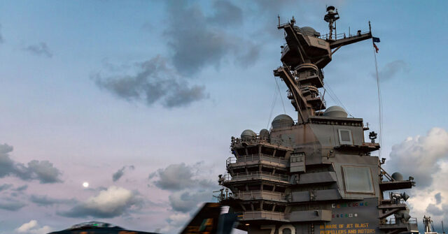 ‘not-combat-related’:-two-injured-in-fire-aboard-uss-gerald-r.-ford-carrier-during-operation-epic-fury