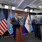 watch-live:-war-secretary-pete-hegseth-and-joint-chiefs-chairman-dan-caine-deliver-press-briefing-–-8-am-et