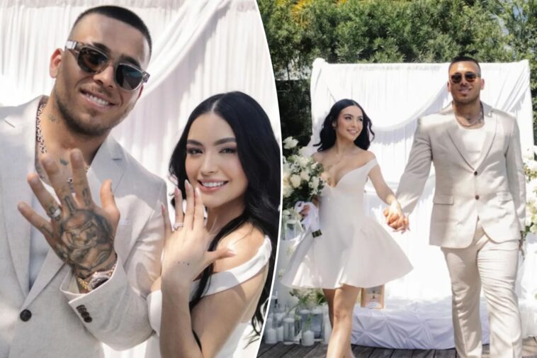 mets’-francisco-alvarez-reveals-intimate-wedding-to-nahomi-rojas