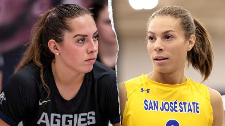 former-utah-state-volleyball-star-says-sjsu-trans-scandal-caused-injured-fingers,-shattered-dreams