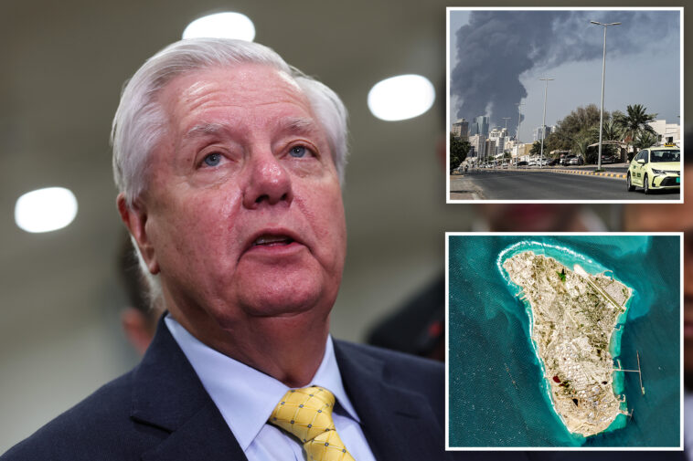 lindsey-graham praises trump’s-‘bold’-takeover-of-kharg-island,-attempt-to-close-strait-of-hormuz-—-offers-warning-of-‘peril’-to-iran
