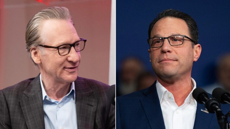 bill-maher-presses-gov.-josh-shapiro-on-iran-war,-asks-if-‘you-would-still-do-nothing?’