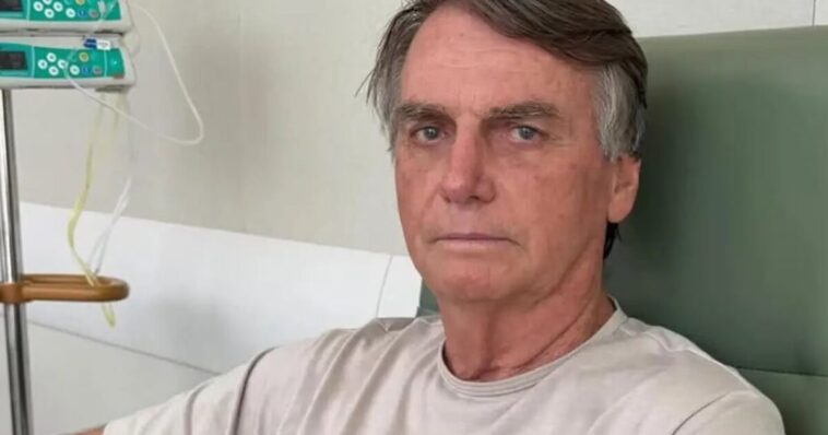 former-brazilian-president-bolsonaro-back-in-the-hospital-with-pneumonia,-as-his-presidential-candidate-son-calls-on-lula-to-‘stop-playing-with-my-father’s-life’